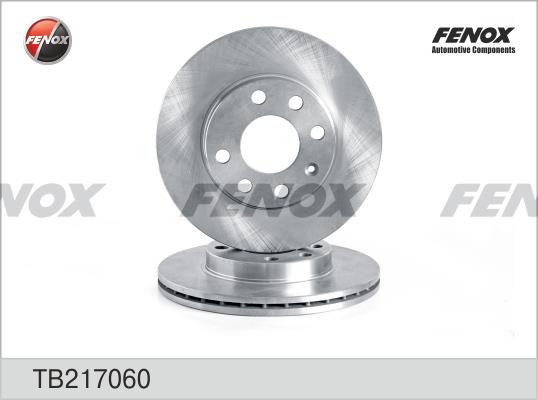 Fenox TB217060 Front brake disc ventilated TB217060: Buy near me in Poland at 2407.PL - Good price!