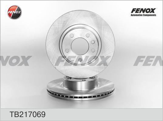Fenox TB217069 Диск гальмівний передній вентильований TB217069: Купити у Польщі - Добра ціна на 2407.PL!