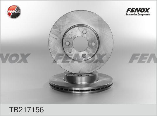 Fenox TB217156 Front brake disc ventilated TB217156: Buy near me in Poland at 2407.PL - Good price!