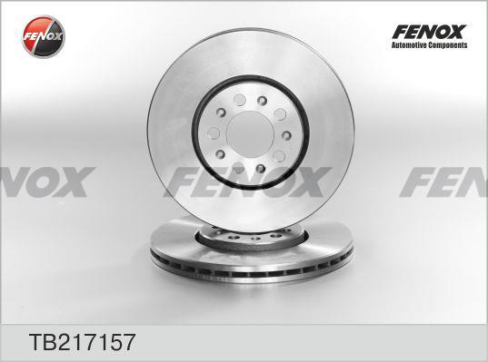 Fenox TB217157 Front brake disc ventilated TB217157: Buy near me in Poland at 2407.PL - Good price!