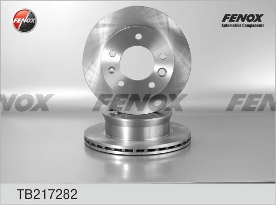 Fenox TB217282 Front brake disc ventilated TB217282: Buy near me in Poland at 2407.PL - Good price!