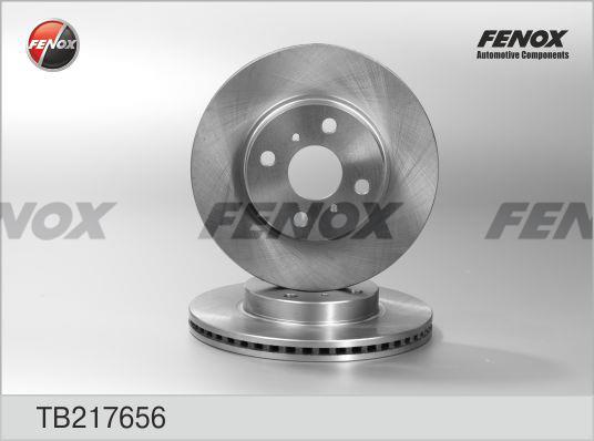 Fenox TB217656 Диск гальмівний передній вентильований TB217656: Приваблива ціна - Купити у Польщі на 2407.PL!