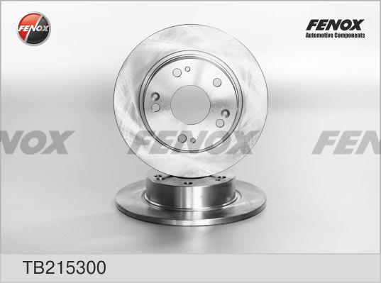 Fenox TB215300 Brake disc TB215300: Buy near me in Poland at 2407.PL - Good price!