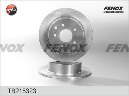 Fenox TB215323 Brake disc TB215323: Buy near me at 2407.PL in Poland at an Affordable price!