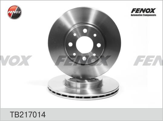 Fenox TB217014 Front brake disc ventilated TB217014: Buy near me at 2407.PL in Poland at an Affordable price!