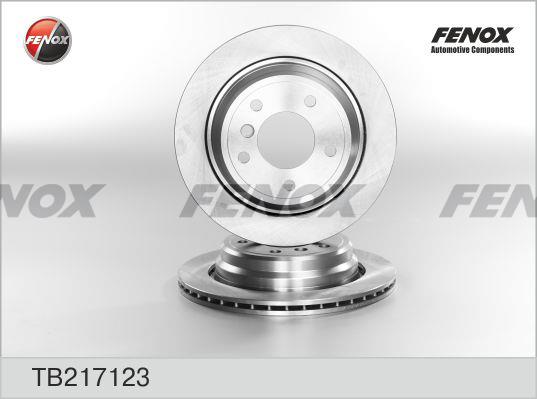 Fenox TB217123 Диск тормозной TB217123: Отличная цена - Купить в Польше на 2407.PL!