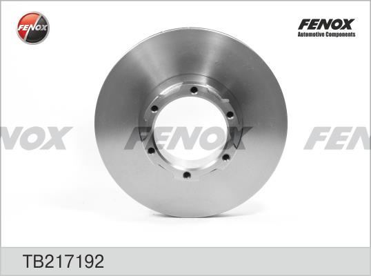 Fenox TB217192 Front brake disc ventilated TB217192: Buy near me in Poland at 2407.PL - Good price!