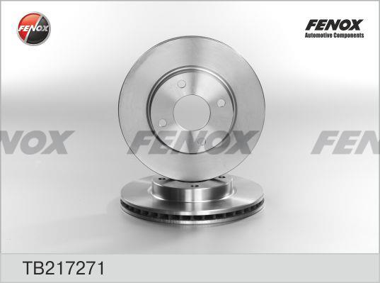 Fenox TB217271 Front brake disc ventilated TB217271: Buy near me in Poland at 2407.PL - Good price!