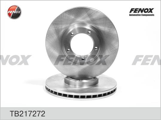 Fenox TB217272 Front brake disc ventilated TB217272: Buy near me in Poland at 2407.PL - Good price!