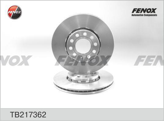 Fenox TB217362 Front brake disc ventilated TB217362: Buy near me in Poland at 2407.PL - Good price!