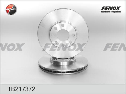 Fenox TB217372 Innenbelüftete Bremsscheibe vorne TB217372: Kaufen Sie zu einem guten Preis in Polen bei 2407.PL!