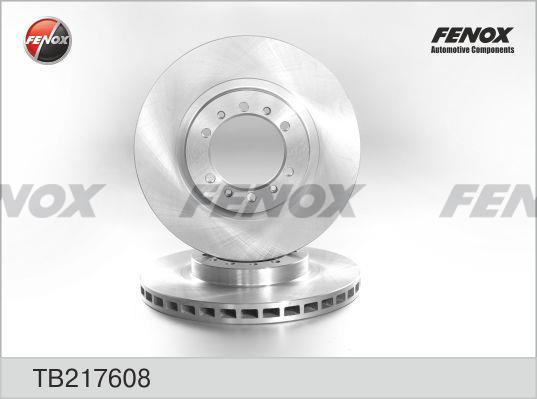 Fenox TB217608 Диск гальмівний передній вентильований TB217608: Купити у Польщі - Добра ціна на 2407.PL!
