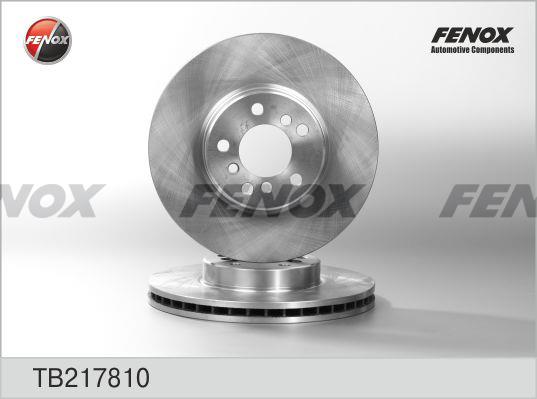 Fenox TB217810 Front brake disc ventilated TB217810: Buy near me in Poland at 2407.PL - Good price!