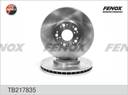 Fenox TB217835 Front brake disc ventilated TB217835: Buy near me in Poland at 2407.PL - Good price!