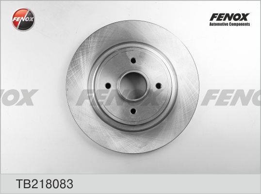 Fenox TB218083 Bremsscheibe hinten, unbelüftet TB218083: Kaufen Sie zu einem guten Preis in Polen bei 2407.PL!