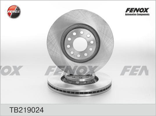 Fenox TB219024 Тормозной диск передний вентилируемый TB219024: Купить в Польше - Отличная цена на 2407.PL!