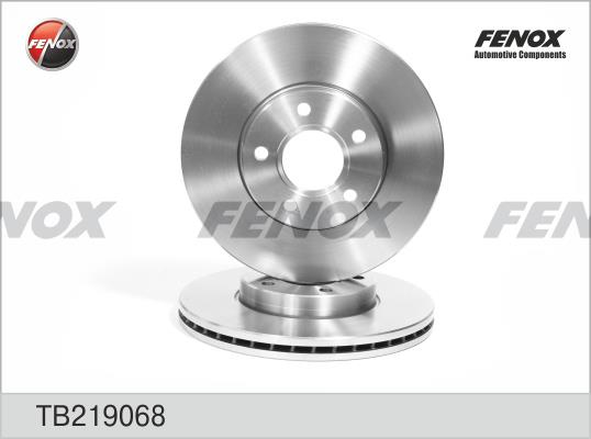 Fenox TB219068 Тормозной диск передний вентилируемый TB219068: Отличная цена - Купить в Польше на 2407.PL!