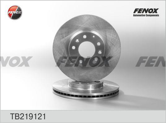 Fenox TB219121 Тормозной диск передний вентилируемый TB219121: Отличная цена - Купить в Польше на 2407.PL!