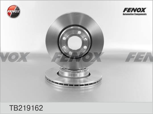Fenox TB219162 Front brake disc ventilated TB219162: Buy near me in Poland at 2407.PL - Good price!