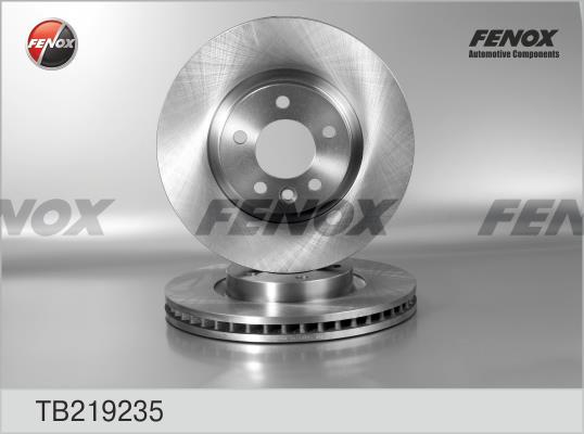 Fenox TB219235 Front brake disc ventilated TB219235: Buy near me in Poland at 2407.PL - Good price!