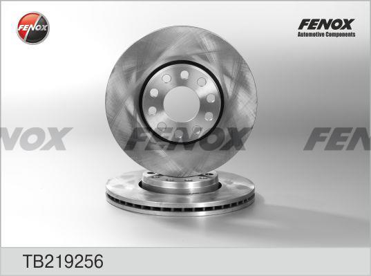 Fenox TB219256 Front brake disc ventilated TB219256: Buy near me in Poland at 2407.PL - Good price!