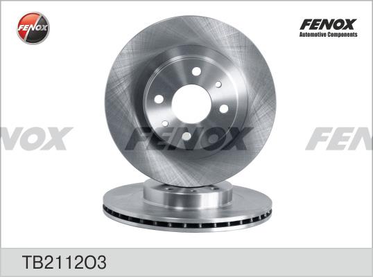 Fenox TB2112O3 Brake disc TB2112O3: Buy near me in Poland at 2407.PL - Good price!