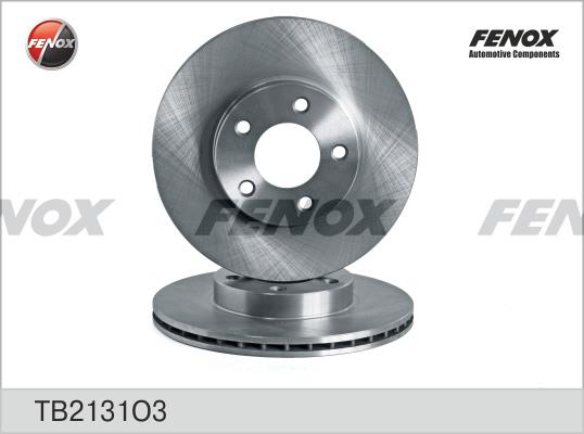 Fenox TB2131O3 Front brake disc ventilated TB2131O3: Buy near me in Poland at 2407.PL - Good price!