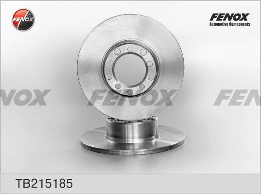 Fenox TB215185 Unbelüftete Bremsscheibe vorne TB215185: Kaufen Sie zu einem guten Preis in Polen bei 2407.PL!