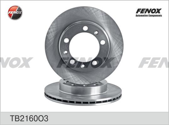Fenox TB2160O3 Тормозной диск передний вентилируемый TB2160O3: Отличная цена - Купить в Польше на 2407.PL!