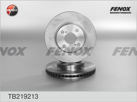 Fenox TB219213 Innenbelüftete Bremsscheibe vorne TB219213: Kaufen Sie zu einem guten Preis in Polen bei 2407.PL!