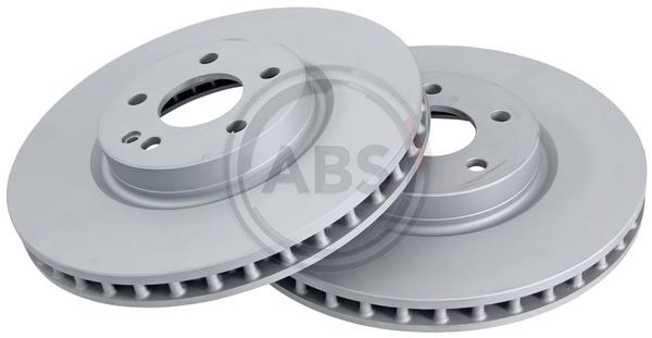 ABS 18468 Front brake disc 18468: Buy near me in Poland at 2407.PL - Good price!