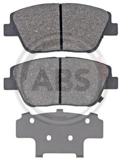 ABS 35033 Brake Pad Set, disc brake 35033: Buy near me in Poland at 2407.PL - Good price!
