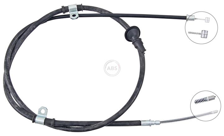 ABS K19507 Parking brake cable left K19507: Buy near me at 2407.PL in Poland at an Affordable price!