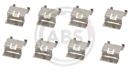 ABS 1877Q Mounting kit brake pads 1877Q: Buy near me in Poland at 2407.PL - Good price!