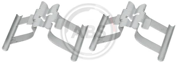 ABS 1898Q Mounting kit brake pads 1898Q: Buy near me in Poland at 2407.PL - Good price!