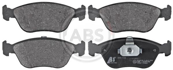 ABS 35044 Brake Pad Set, disc brake 35044: Buy near me in Poland at 2407.PL - Good price!