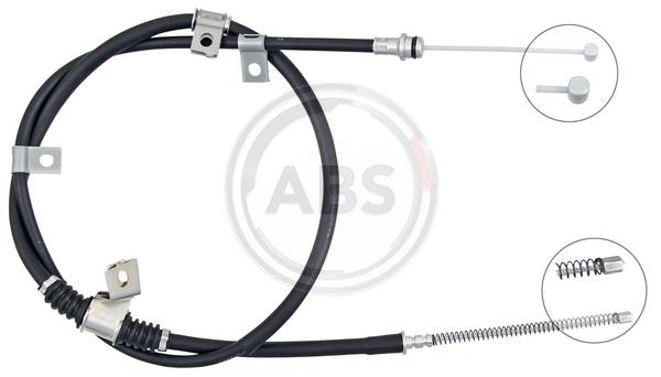 ABS K10219 Cable Pull, parking brake K10219: Buy near me in Poland at 2407.PL - Good price!