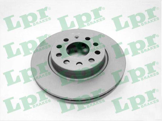 LPR A1001VR Front brake disc ventilated A1001VR: Buy near me in Poland at 2407.PL - Good price!