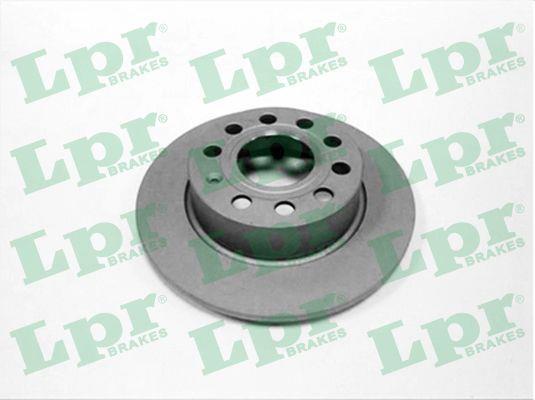 LPR A1003PR Rear brake disc, non-ventilated A1003PR: Buy near me in Poland at 2407.PL - Good price!