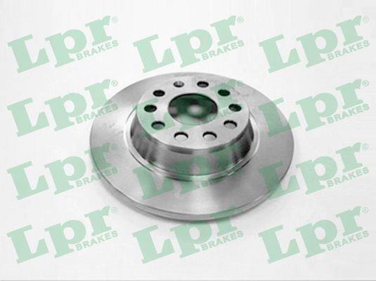 LPR A1005P Rear brake disc, non-ventilated A1005P: Buy near me in Poland at 2407.PL - Good price!