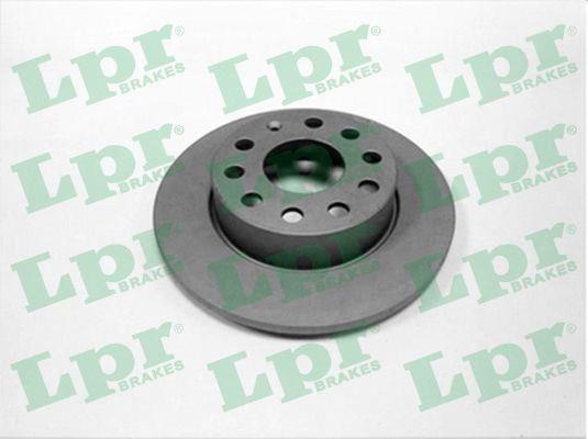 LPR A1010PR Rear brake disc, non-ventilated A1010PR: Buy near me at 2407.PL in Poland at an Affordable price!