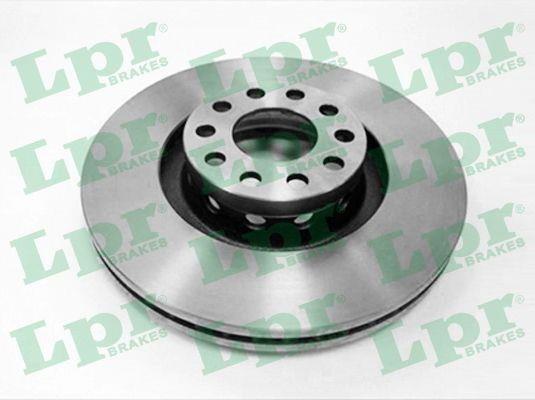LPR A1018V Front brake disc ventilated A1018V: Buy near me in Poland at 2407.PL - Good price!