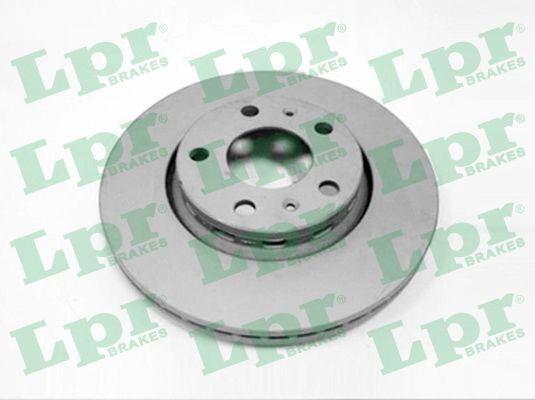 LPR A1020V Rear ventilated brake disc A1020V: Buy near me in Poland at 2407.PL - Good price!