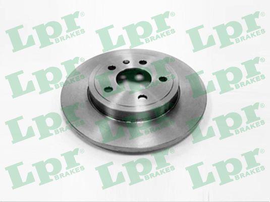 LPR A1029P Rear brake disc, non-ventilated A1029P: Buy near me in Poland at 2407.PL - Good price!