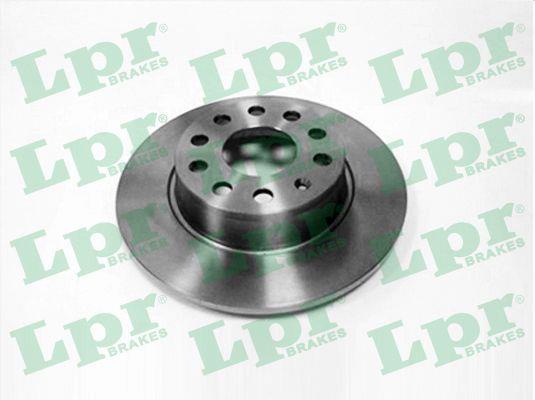 LPR A1038P Rear brake disc, non-ventilated A1038P: Buy near me in Poland at 2407.PL - Good price!