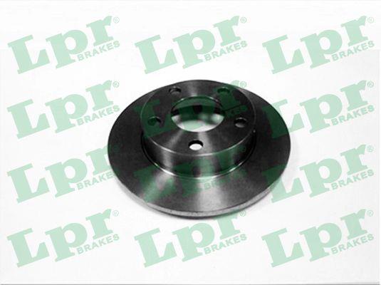 LPR A1501P Rear brake disc, non-ventilated A1501P: Buy near me at 2407.PL in Poland at an Affordable price!