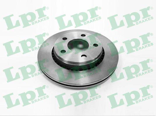 LPR A1596V Rear ventilated brake disc A1596V: Buy near me in Poland at 2407.PL - Good price!