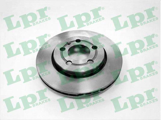 LPR A1602V Rear ventilated brake disc A1602V: Buy near me in Poland at 2407.PL - Good price!