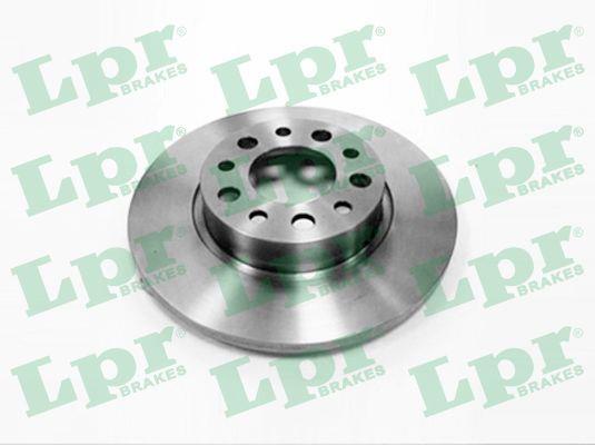 LPR A2004PR Rear brake disc, non-ventilated A2004PR: Buy near me in Poland at 2407.PL - Good price!