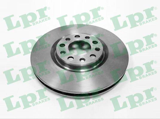 LPR A2010V Front brake disc ventilated A2010V: Buy near me in Poland at 2407.PL - Good price!